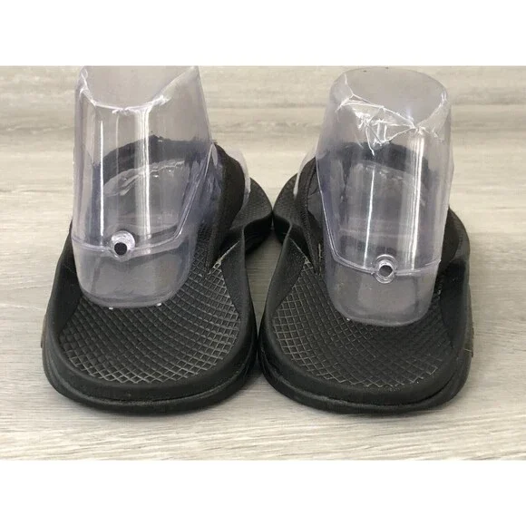 Chaco Flip EcoTread Women US 8 Black Synthetic Open Toe Slip-On Flip Flop Sandal - Picture 3 of 7